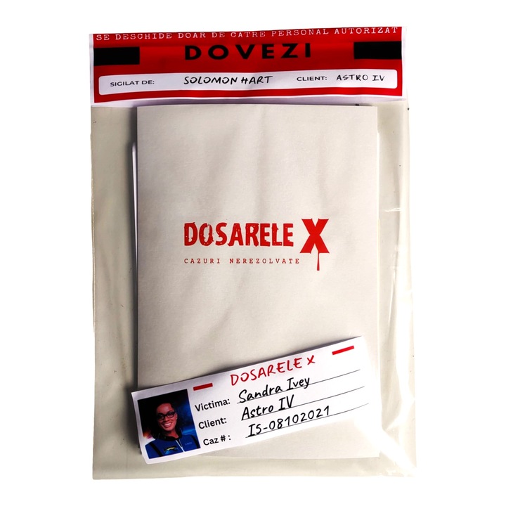 Társasjáték, Az X-akták – Az űrhajós esete