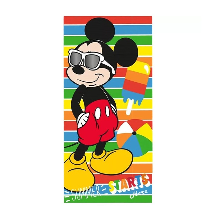 Disney Мики Хавлиена кърпа лятна 70x140см