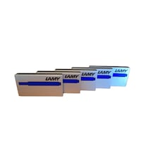 Pachet de 5 seturi patroane stilou LAMY T10 albastru