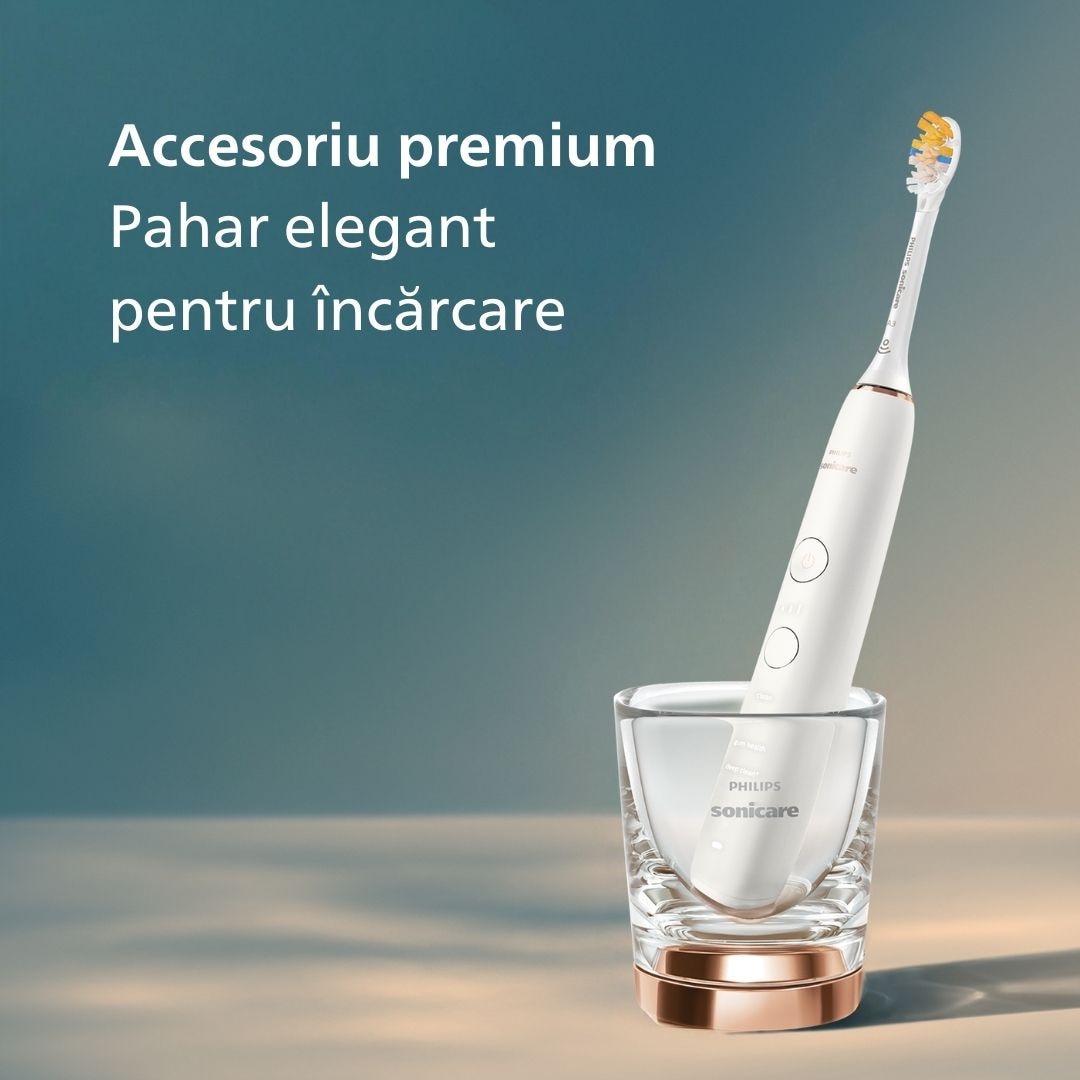 Set de doua periute sonice Philips Sonicare HX9914/69 Diamond