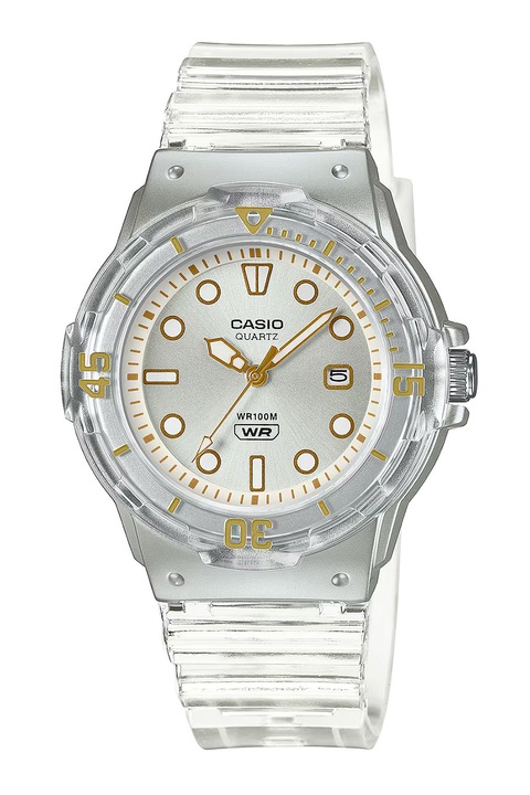 Casio, Кварцов часовник с лого, Прозрачен