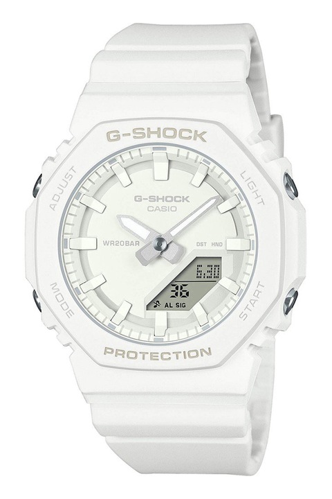 Casio, Електронен аналогов часовник G-Shock, Бял
