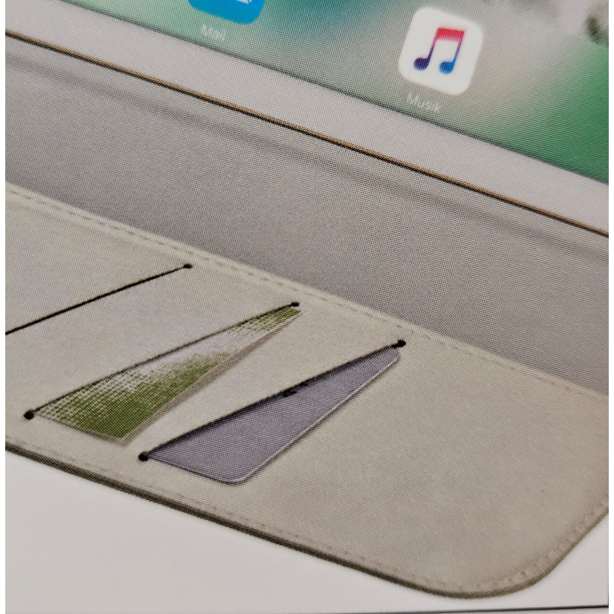 Husa pentru tableta, Compatibil cu Ipad, Poliuretan, Bej