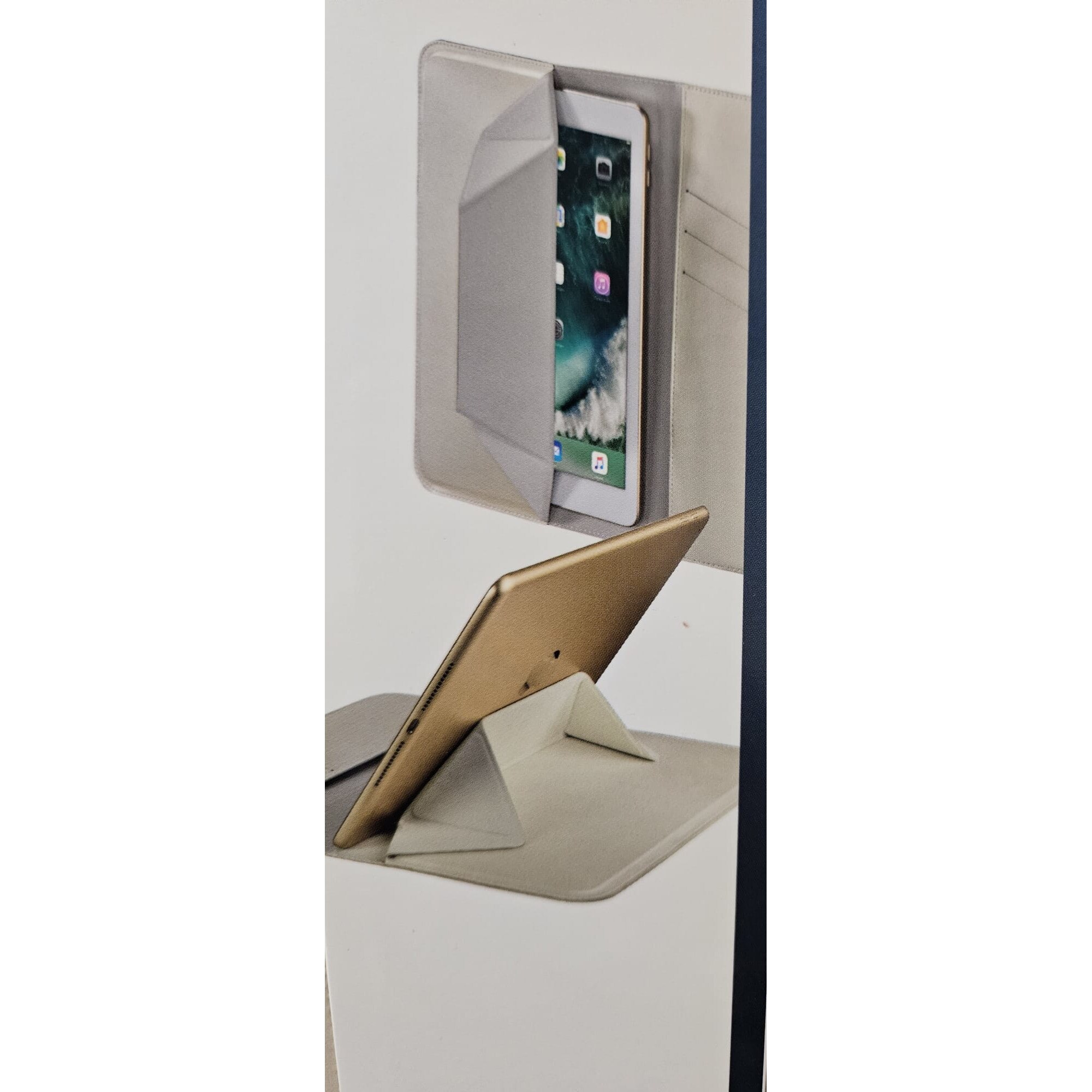 Husa pentru tableta, Compatibil cu Ipad, Poliuretan, Bej
