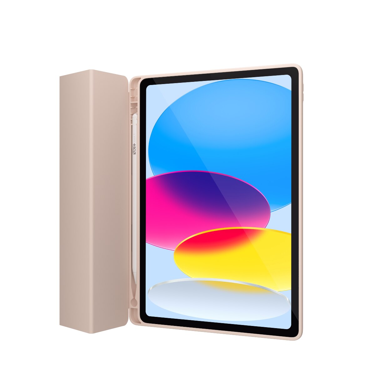 Husa pentru tableta, Compatibil cu Ipad, Poliuretan, Bej