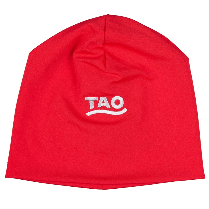 TAO, Caciula cu broderie logo pentru alergare, Rosu