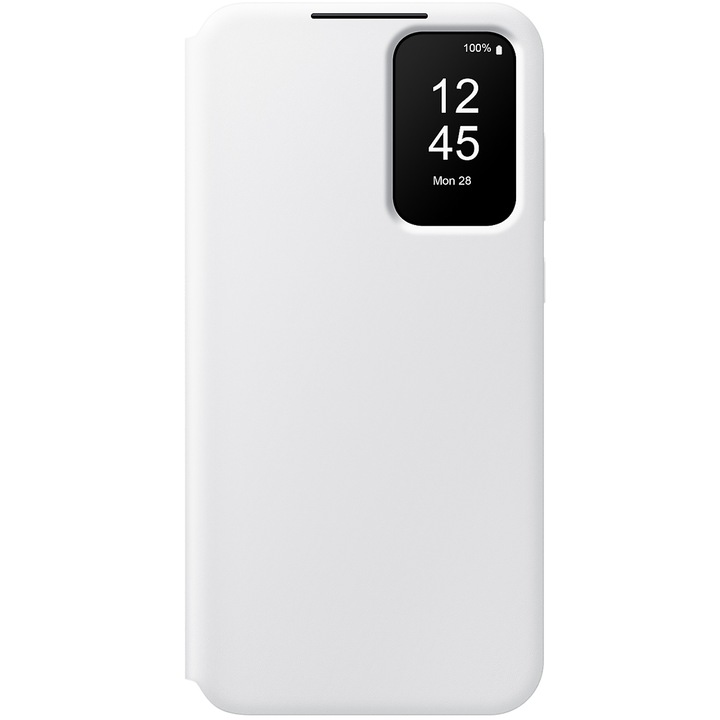 Калъф Samsung Flip S-View Wallet за Galaxy A35 5G, бял