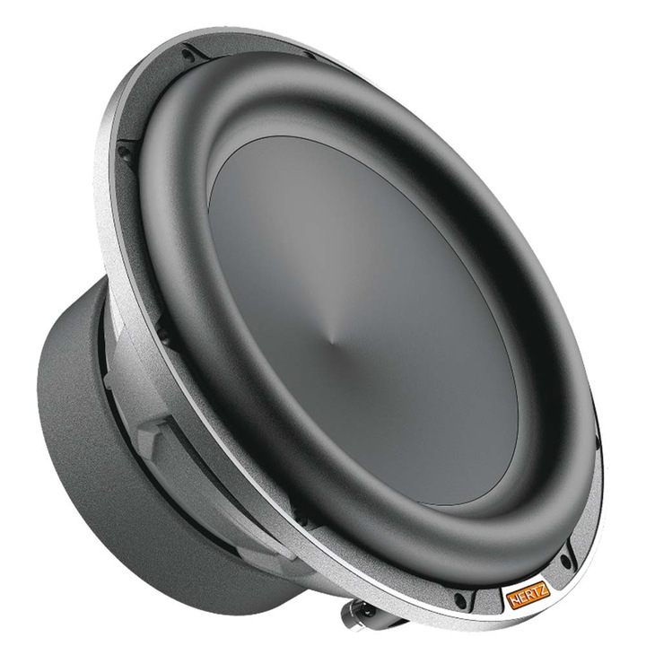 Subwoofer auto, Hertz, Mille Pro, 1200 W, 2+2 Ohm, Negru