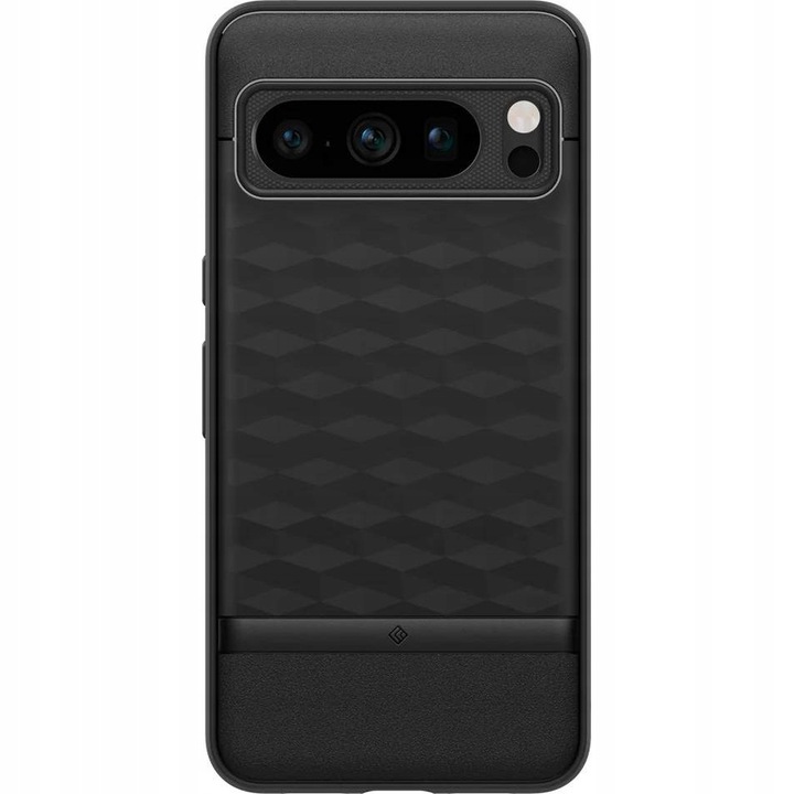 Husa telefon, Spigen, Policarbonat, protectie Mil-Grade, negru, Pentru Google Pixel 8 Pro