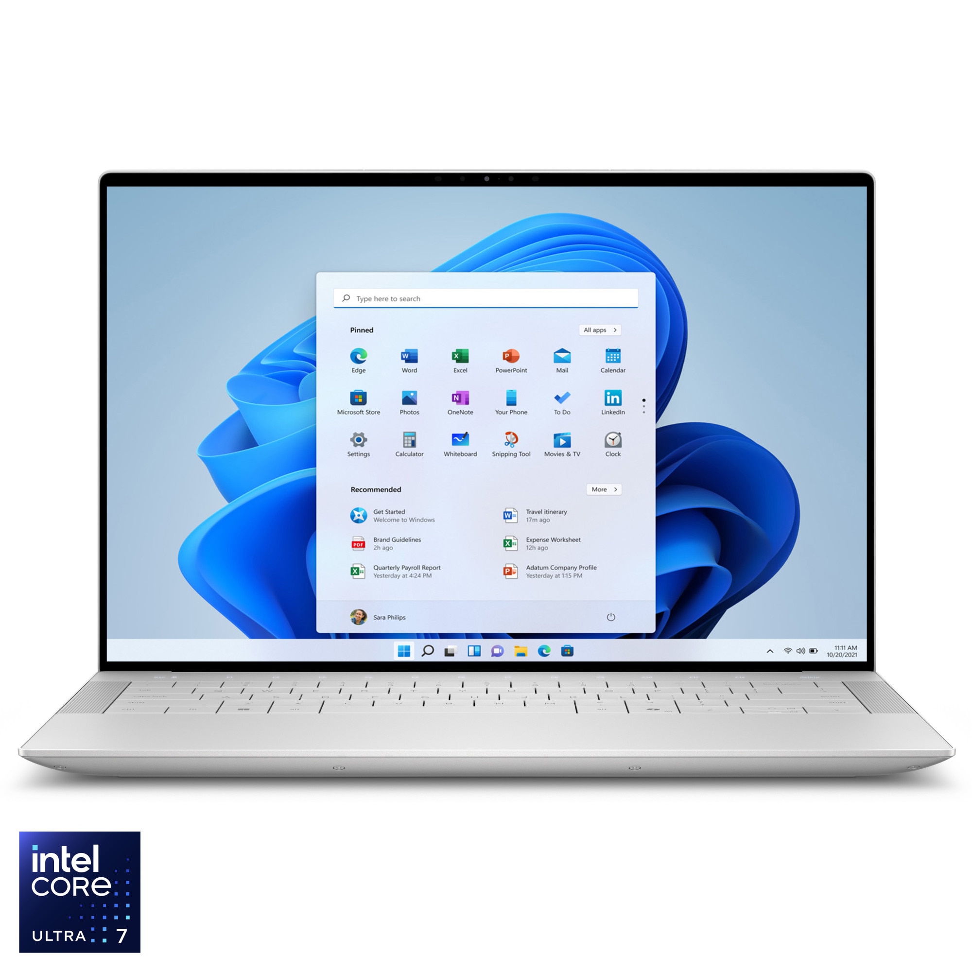 Laptop Dell XPS 9440 cu procesor Intel® Core™ Ultra 7 155H pana la 4.8GHz, 14.5" Full HD+, 16GB LPDDR5x, 1TB SSD, NVIDIA® Geforce RTX™ 4050 6GB GDDR6, Windows 11 Pro, Silver