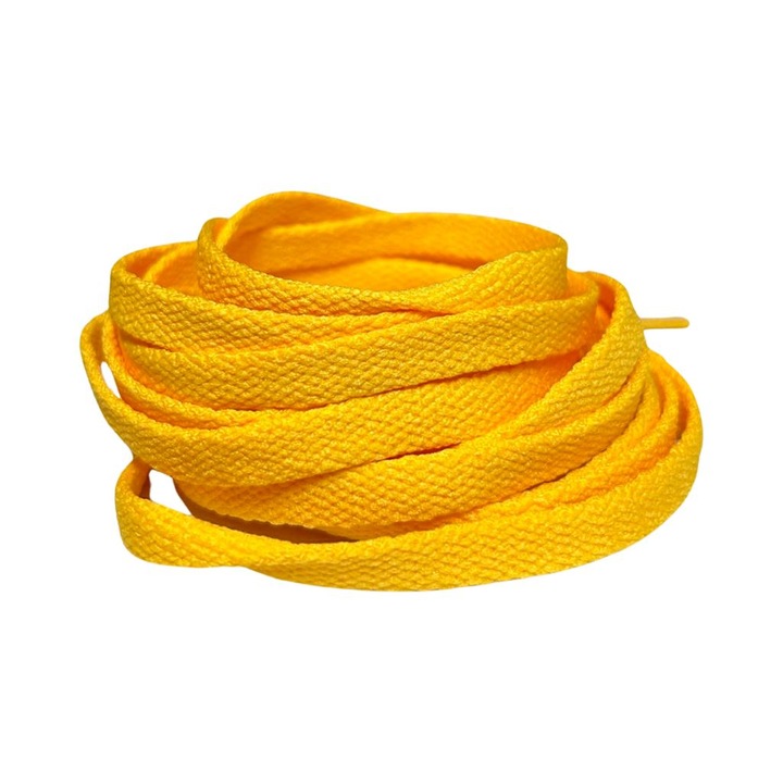 Sireturi AJ1/AF, 180 cm, Galben, 2 buc