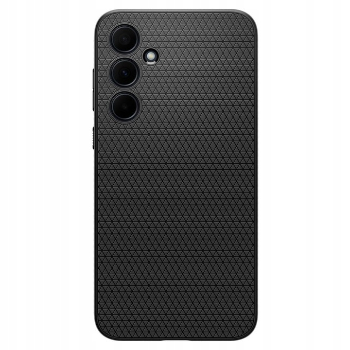 Калъф за телефон, Spigen, TPU, Samsung Galaxy A35 5G, черен, 15.81x7.42cm