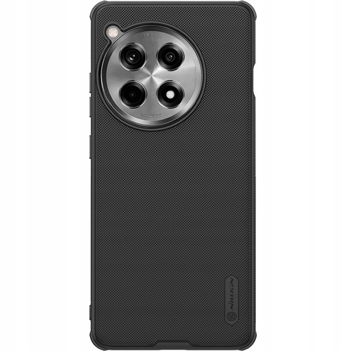 Калъф за телефон, Nillkin, поликарбонат, Shield Pro, за OnePlus 12R, магнитен, противоплъзгащ, черен, 16,02x7,34 см