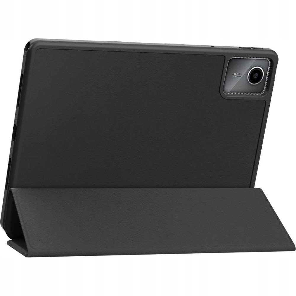 Husa tableta, Tech-Protect, Poliuretan/Piele ecologica, Compatibil cu Lenovo Tab M11, Negru