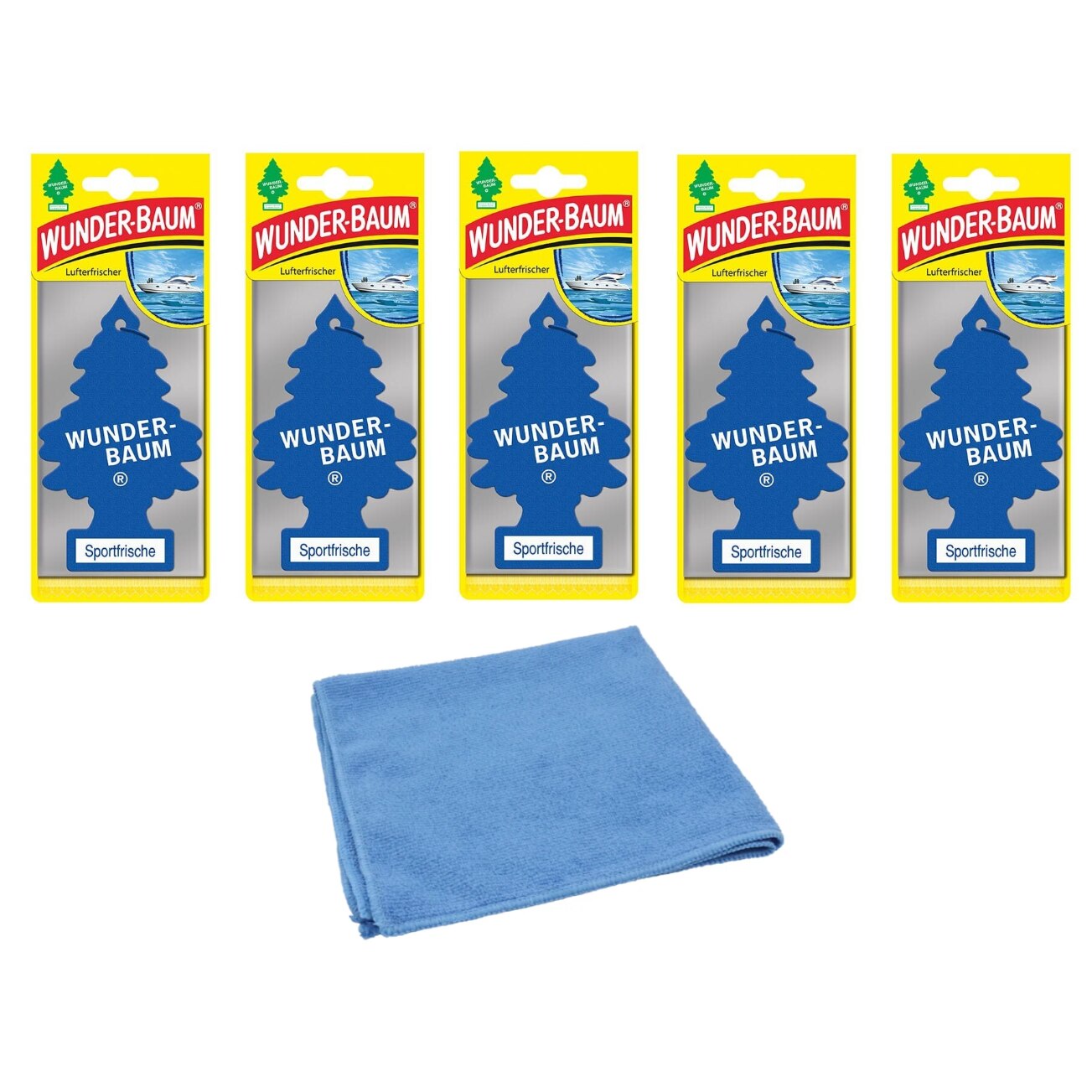 Wunder-Baum Tree - 5 Pack - Sportfrische si Laveta Microfibra