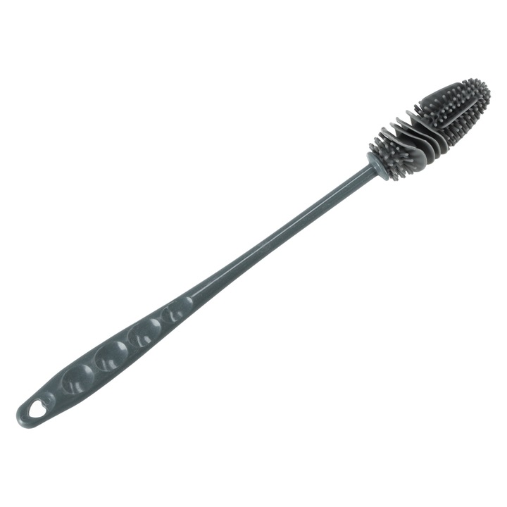 Perie de curatat sticle, silicon, Gri, 28x3cm