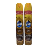 Pachet Spray Ingrijire si curatare mobila lemn Pronto Classic, 2x400ml