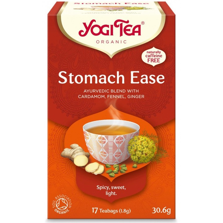 Био чай Yogi Tea Stomach Ease, 17, 30.6 гр