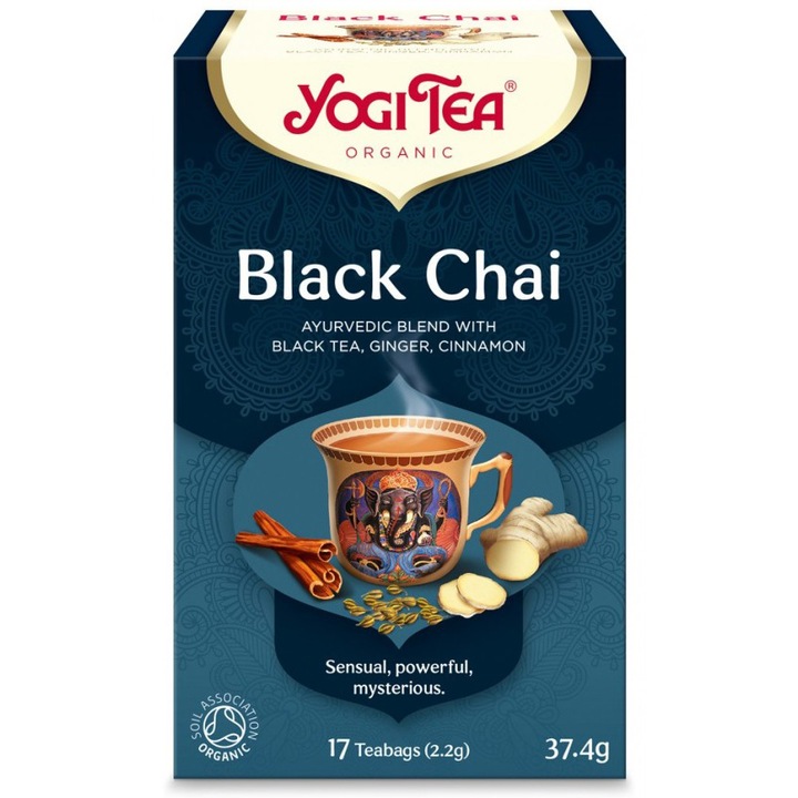 Ceai bio Negru, 17 , Yogi Tea, x 2.2g (37.4g) Yogi Tea