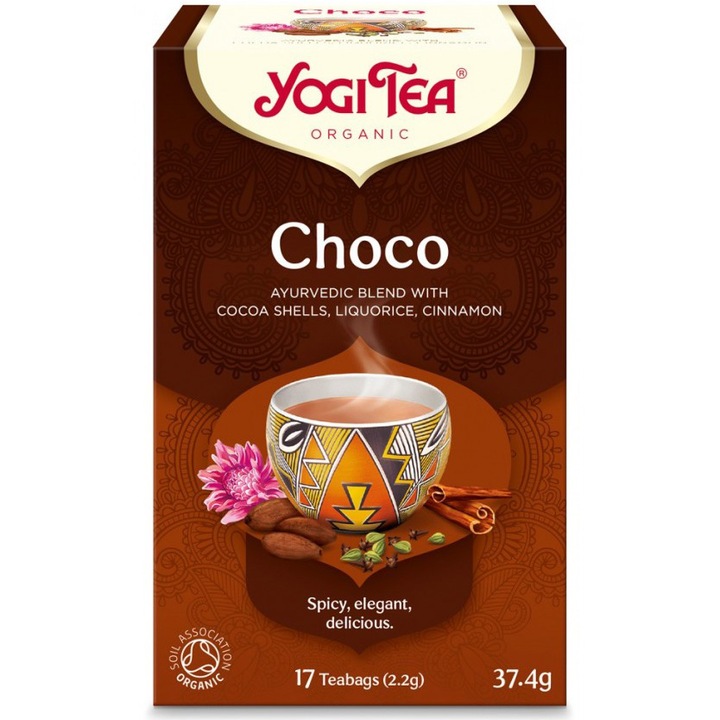 Био чай Yogi Tea Choco 17x 2.2 гр, 37.4 гр