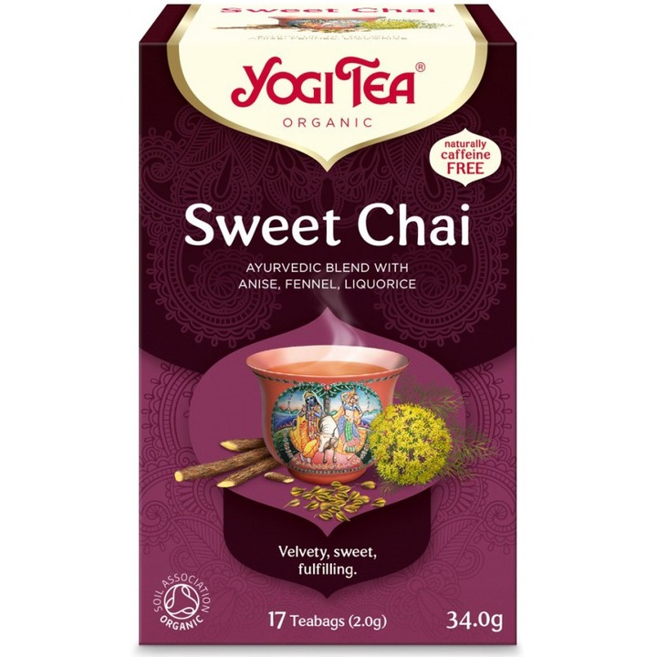 Био чай Yogi Tea, Dulce 17, 34гр