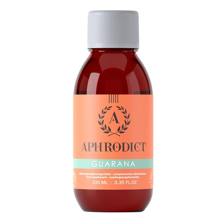 Afrodisiac Afrodict Guarana, pentru cresterea libidoului in cuplu, erectii dure, orgasm intens, ingrediente naturale, 100 ml