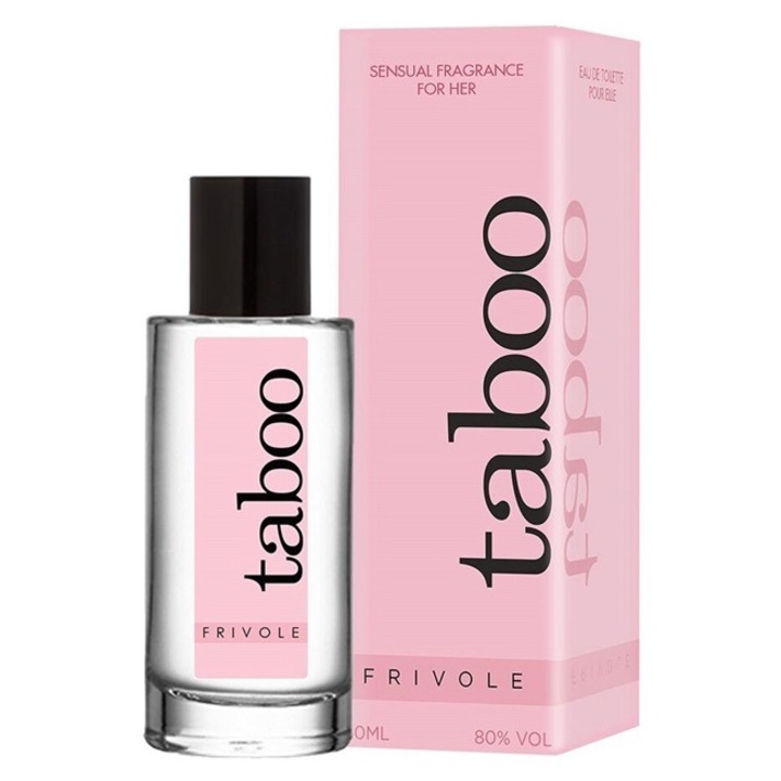 Parfum cu feromoni TABOO, Frivole Sensual Women, pentru femei, amplifica atractia, 50 ml