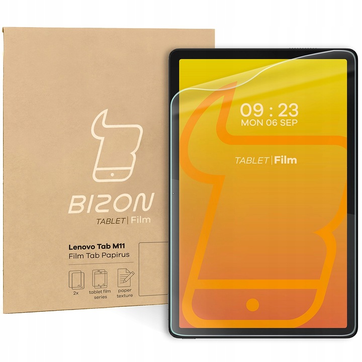 Set 2 folii de protectie Bizon Film Tab Papirus pentru Lenovo Tab M11, termoplastic