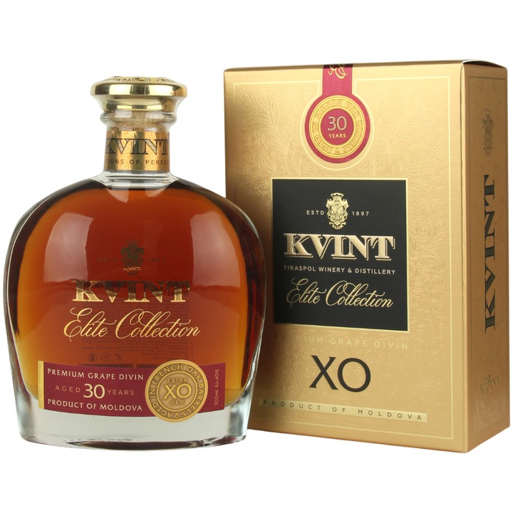 Brandy Kvint XO 30 ANI, 40%, 0.5l