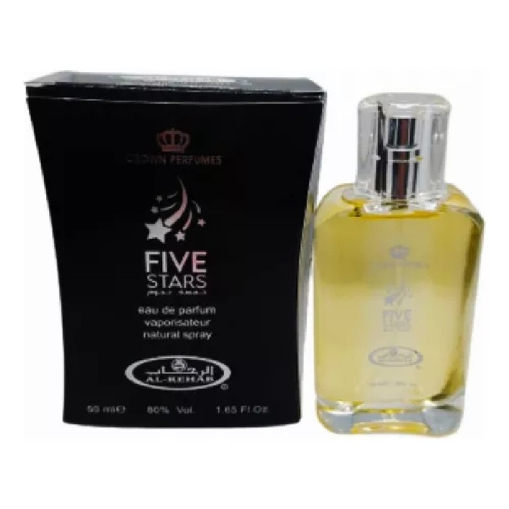 Al Rehab FIVE STARS parfüm, keleti, könnyű illat, 50 ml