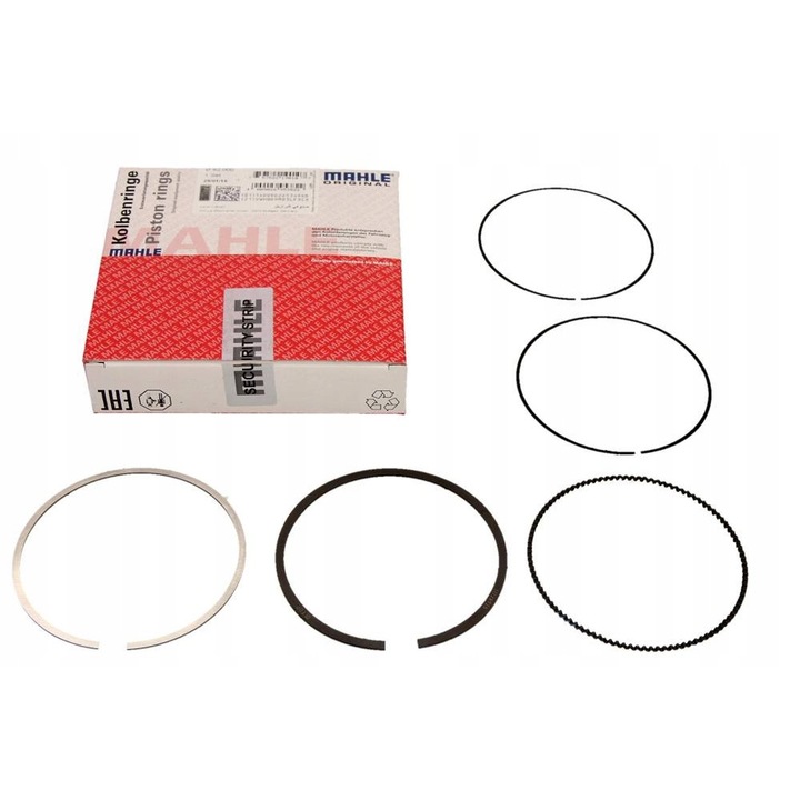 Set inele pistoane Mahle pentru Mercedes-Benz Clasa C W204 1.8, 82mm, 12.5x12.5x3cm