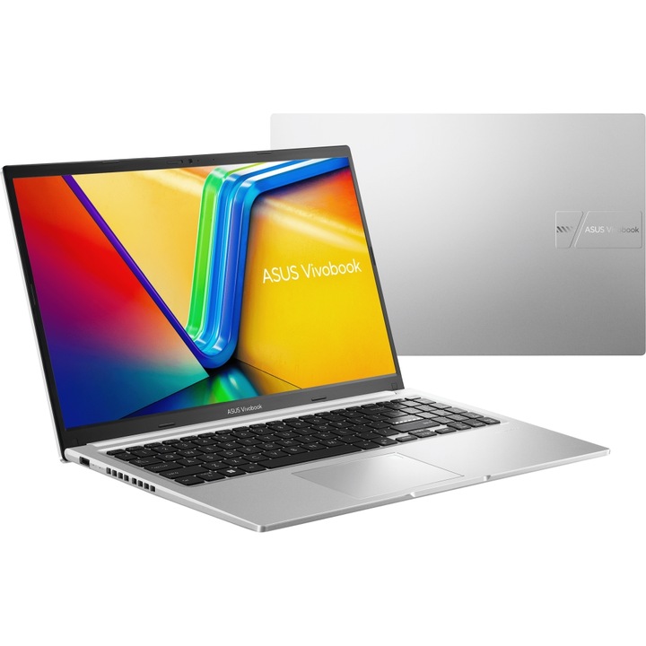 Лаптоп Asus Vivobook 15 X1502VA-BQ298, X1502VA-BQ298.24GB.1TBSSD, 15.6", Intel Core i7-13700H (14-ядрен), Intel Iris Xe Graphics, 24 GB 3200MHz DDR4, Сребрист