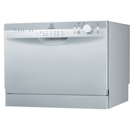 Masina de spalat vase Indesit ICD661S, 6 Seturi, 6 Programe, Clasa A, Silver