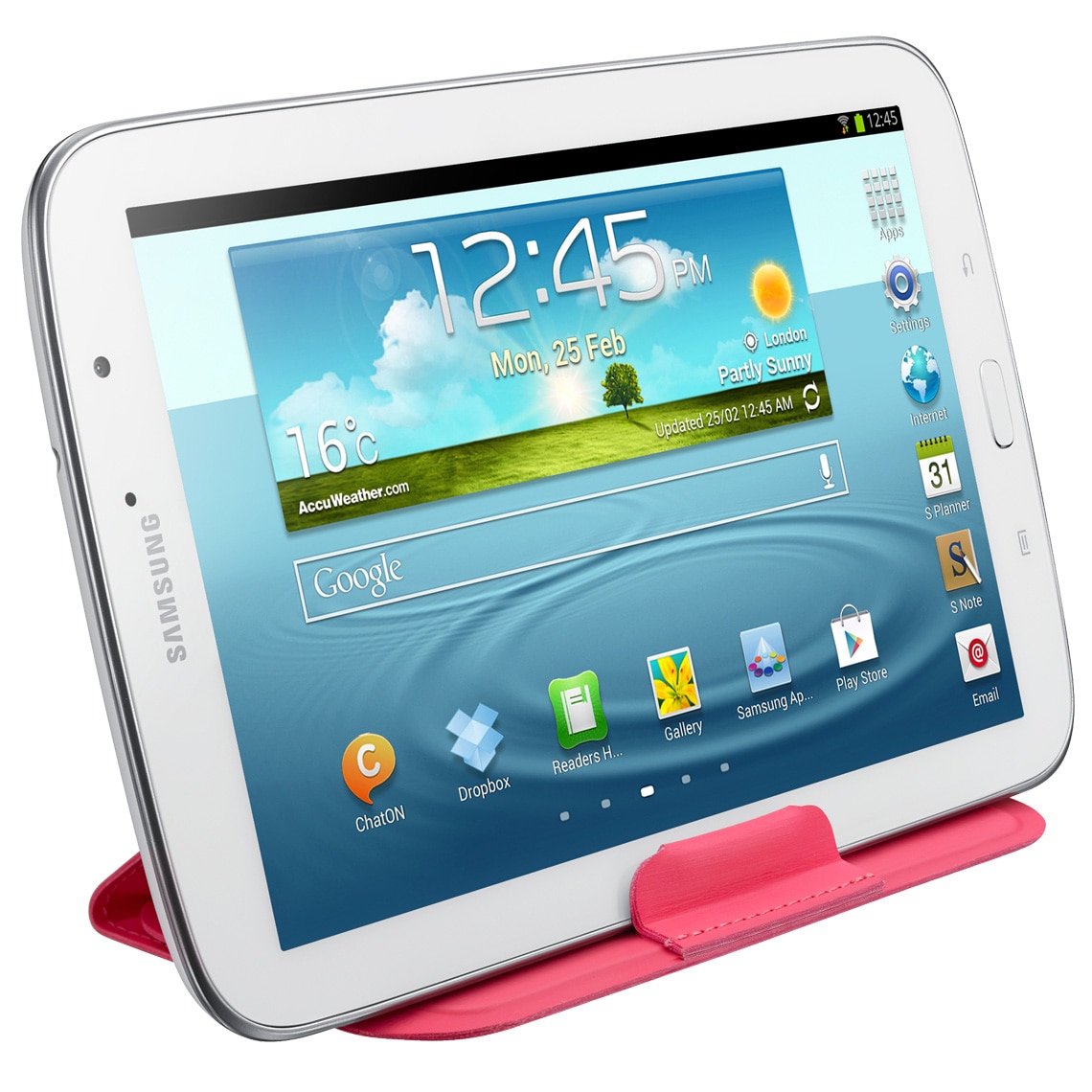 Stand Universal Pouch Samsung EF-SN510BPEGWW, 7-8", Pink