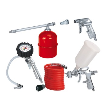 Kit aer comprimat Einhell, 5 piese Kit aer comprimat Einhell, 5 piese