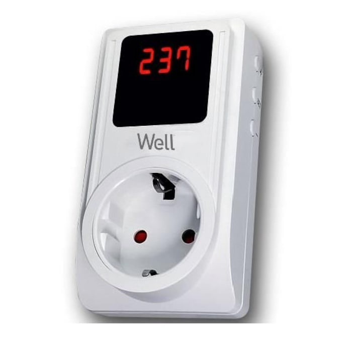 Well ELAD-SH-PROT/VSD01-WL Digitális kapcsolóóra – visszajelző LED-del – 250V – 16A