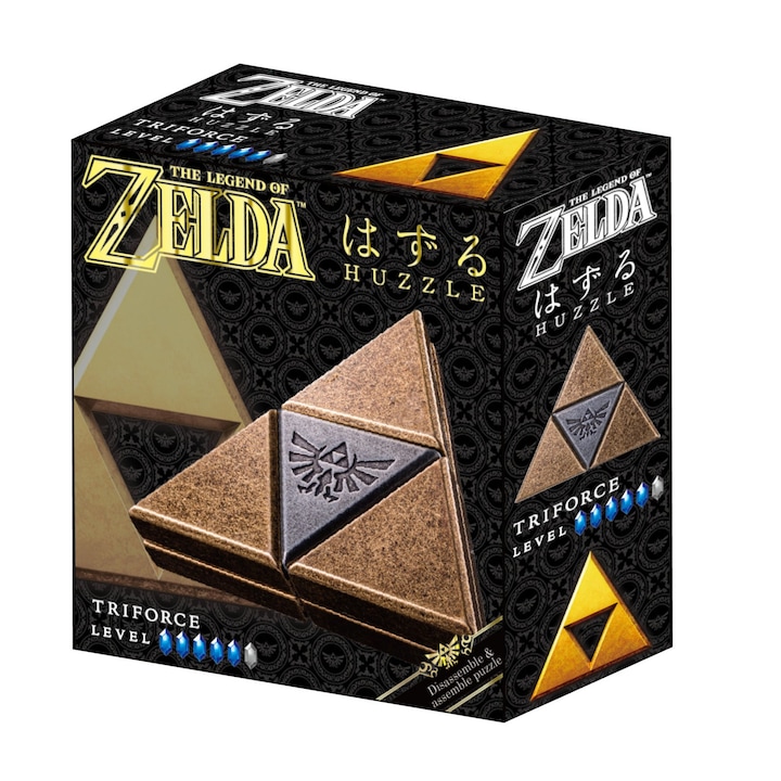 Intelligencia Játék Huzzle, Zelda Triforce, 4 darab
