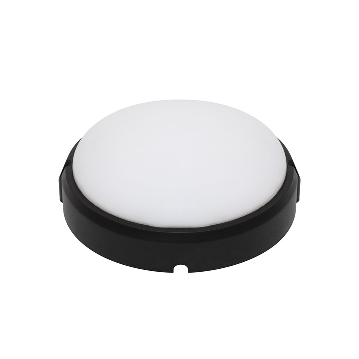Home RCC 18 LED/BK LED лампа за стена и плафон, 18 W, 2000 lm, IP65, 4000 K, кръгла, черна