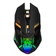 Mouse gaming Renew Force, Wireless 2.4 G, Iluminare RGB, USB, Reincarcabil, FastCharge, Reglabil1200/1600/3200 DPI, Design ergonomic, Negru Gri