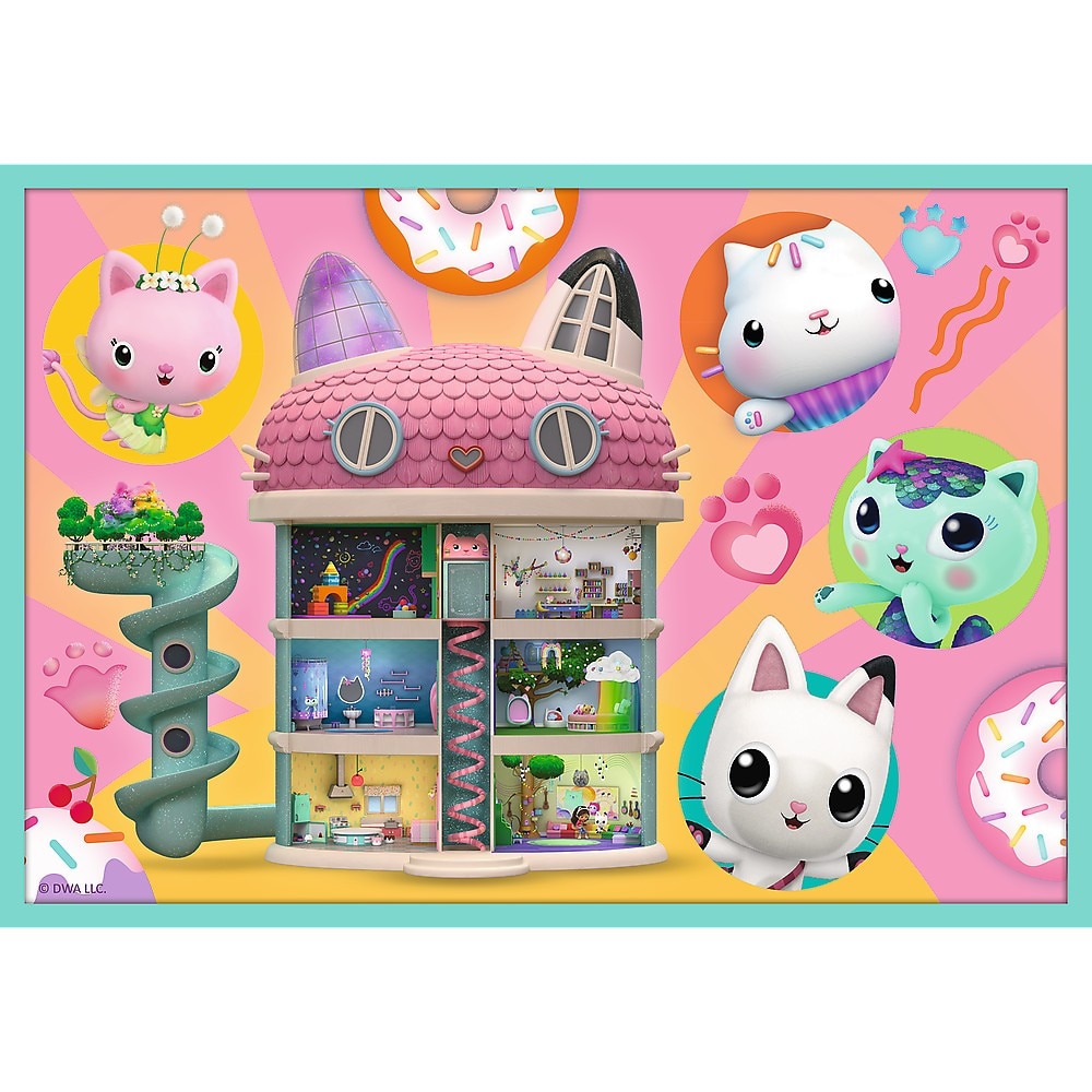 Puzzle Trefl 10 in 1- Gabbys Dollhouse, In Universul Lui Gabby - eMAG.ro