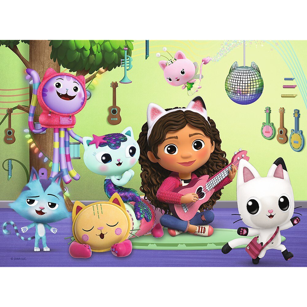 Puzzle Trefl - Gabbys Dollhouse, Casa lui Gabby, 30 piese - eMAG.ro