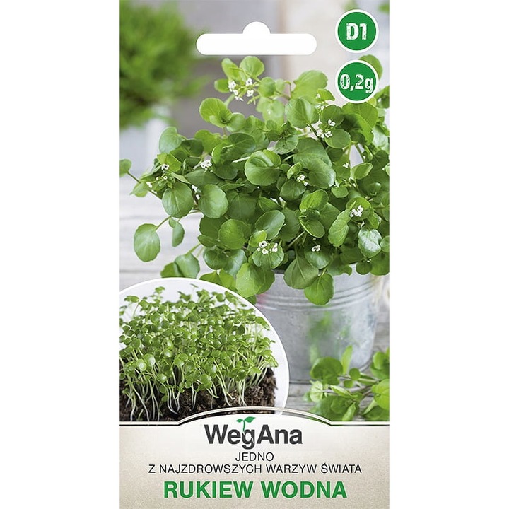 Seminte de gradina, Seminte creson, WegAna, 0.2 g, calitate superioara, seminte premium, seminte de top