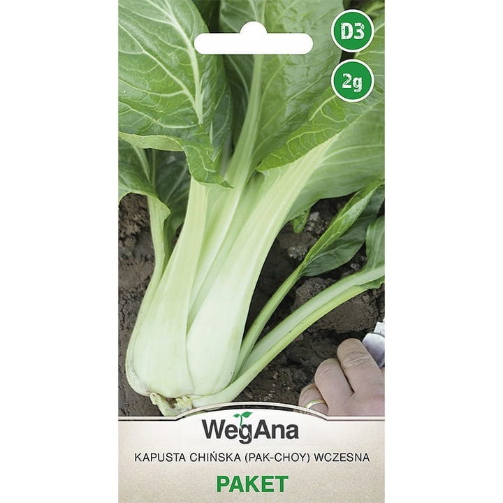 Seminte de gradina, Seminte - Varza chinezeasca, WegAna, 2 g, calitate superioara, seminte premium, seminte de top