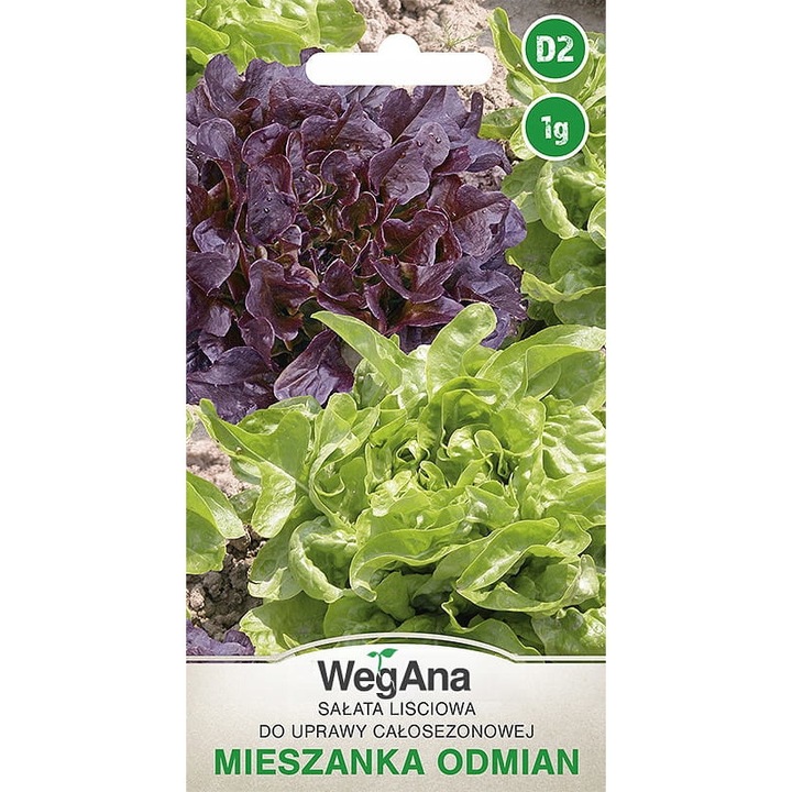 Seminte de gradina, Amestec Seminte salata, WegAna, 1 g, calitate superioara, seminte premium, seminte de top