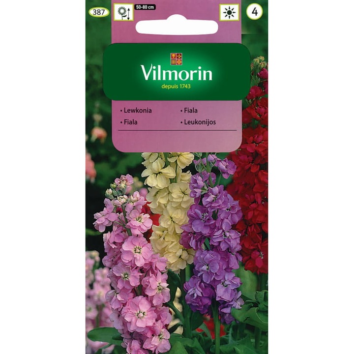 Seminte de gradina, Amestec de seminte Lewkonia, Vilmorin, 0.5 g, calitate superioara, seminte premium, seminte de top