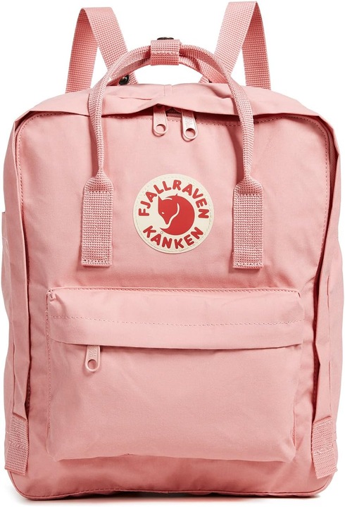Női hátizsák, Fjallraven Kanken, Canvas, 38x27x13cm, rózsaszín