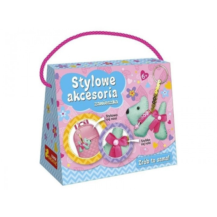 Set creativ breloc Ranok-Creative, Piesek, +6 ani, 67x134x111mm