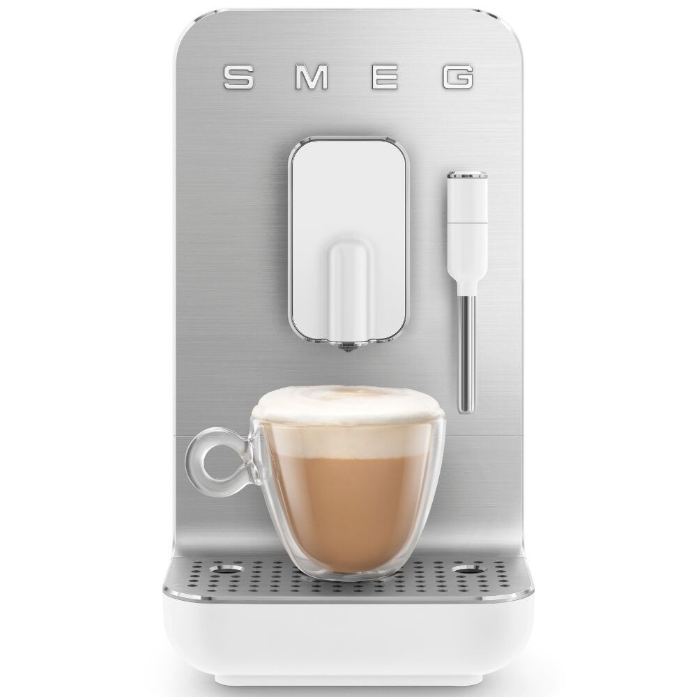 Автоматична еспресо кафемашина Smeg BCC12WHMEU, 1350 W, 19 бара, Бяла ...