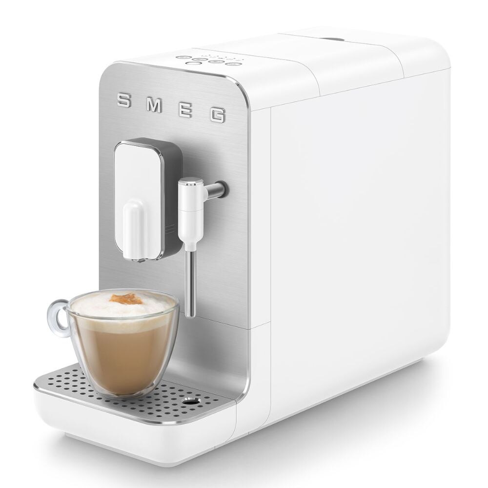 Автоматична еспресо кафемашина Smeg BCC12WHMEU, 1350 W, 19 бара, Бяла ...