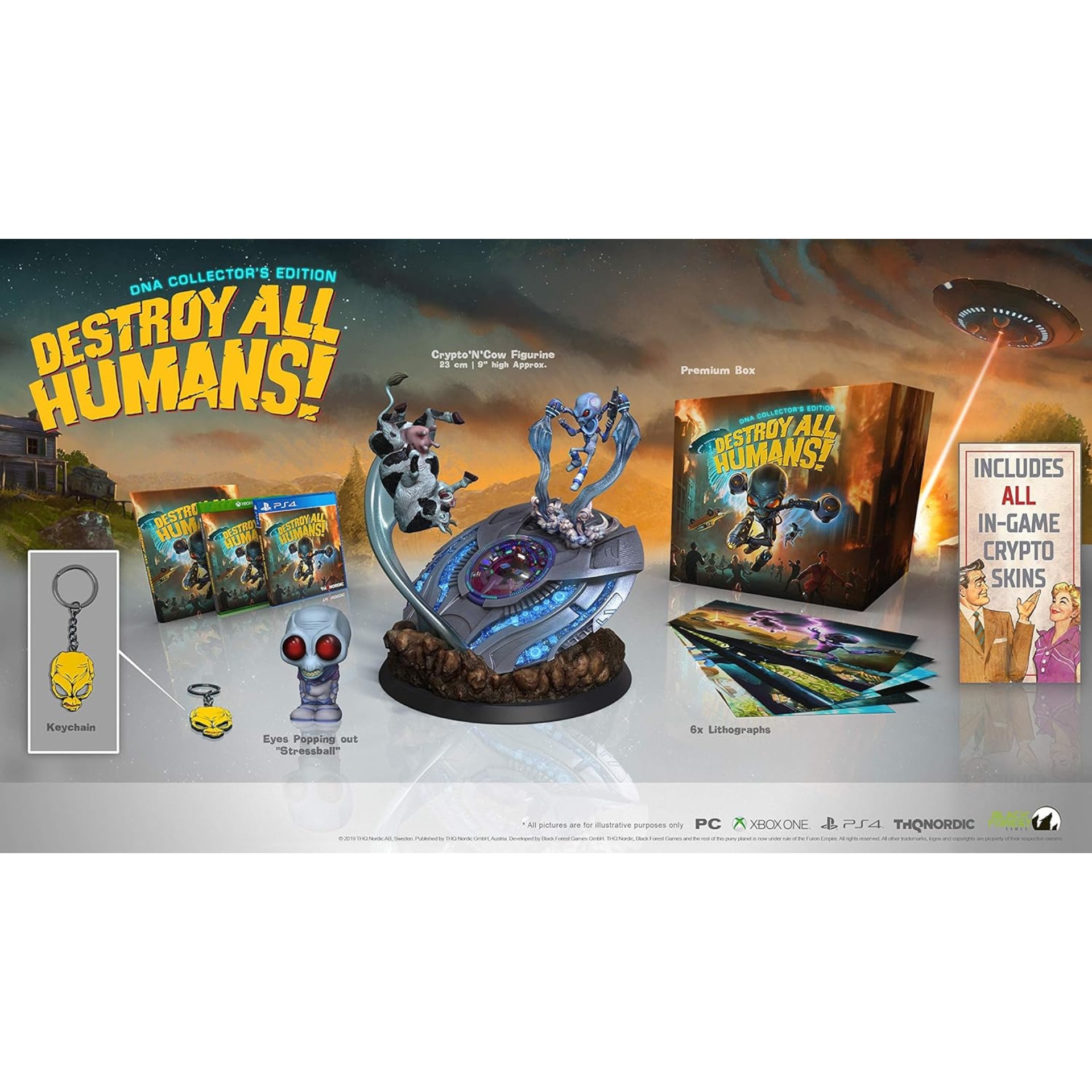 Thq Nordic Destroy All Humans Remake Ps4 Price Thq Nordic Destroy All  Humans 2020 Nintendo Switch